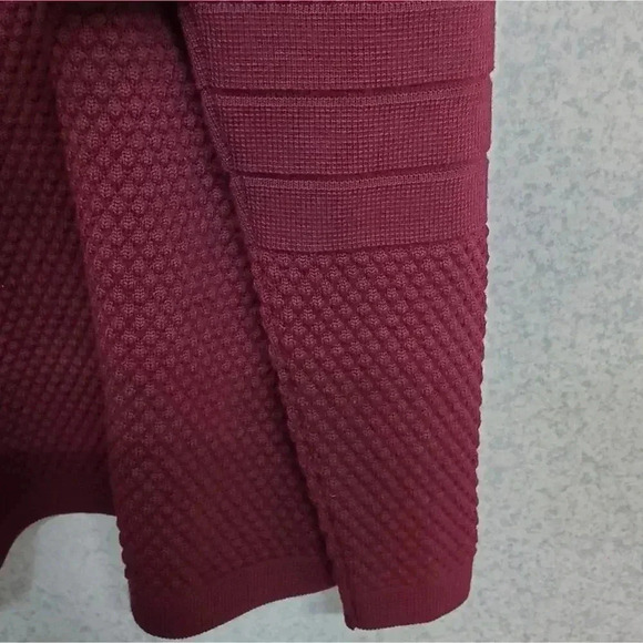 S.N.S. Herning Fisherman Knit Burgandy Size M - Picture 6 of 8